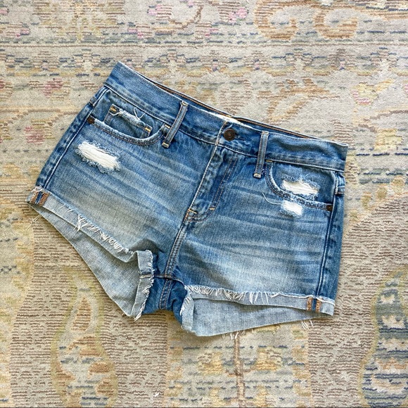 Abercrombie & Fitch Pants - A&F • High-waist Cutoffs